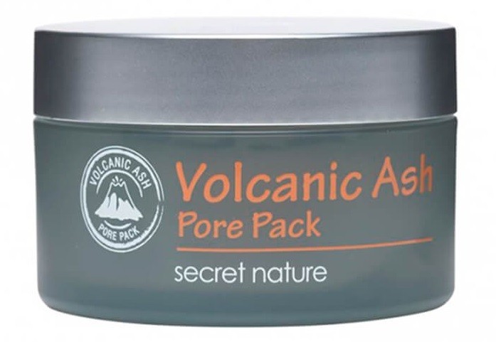 Очищающая маска для лица с вулканическим пеплом, 100 мл, Secret Nature Volcanic Ash Pore Pack Очищающая маска для лица с вулканическим пеплом, 100 мл, Secret Nature Volcanic Ash Pore Pack