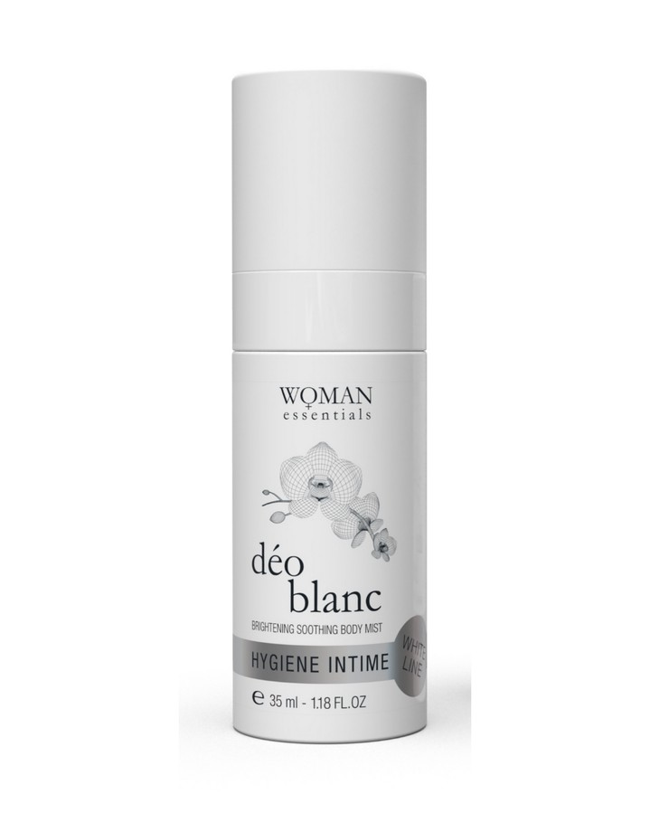Мягкий осветляющий дезодорант 2 в 1 для тела и интимных зон Déo blanc (Woman Essentials, Франция)