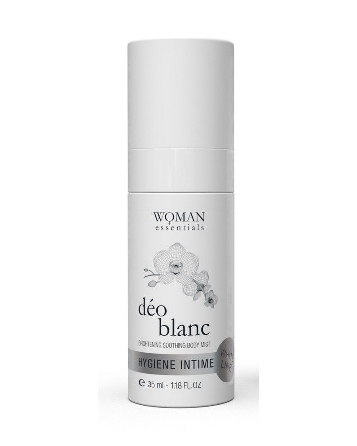 Мягкий осветляющий дезодорант 2 в 1 для тела и интимных зон Déo blanc (Woman Essentials, Франция) Мягкий осветляющий дезодорант 2 в 1 для тела и интимных зон Déo blanc (Woman Essentials, Франция)