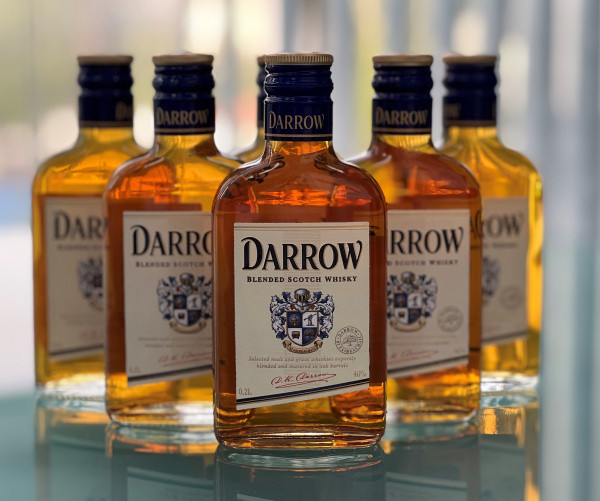 Запуск виски Darrow в формате 0,2л на заводе «Парламент Продакшн»