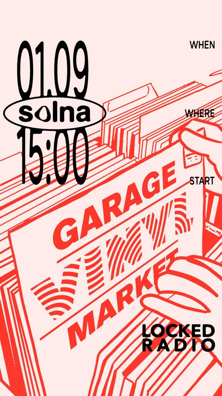 Vinyl Garage Market в Sölna Bistro Vinyl Garage Market в Sölna Bistro