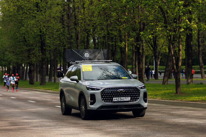 CHERY поддержала Московский полумарафон 2025 CHERY поддержала Московский полумарафон 2025