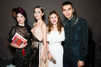 Неделя высокой моды в Париже: гости показа Ulyana Sergeenko