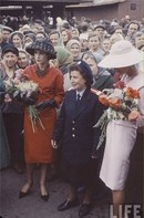 Кристиан Диор в Москве 1959 год