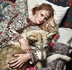 Кейт Мосс лично стилизовала фотосессию с Ларой Стоун для Vogue