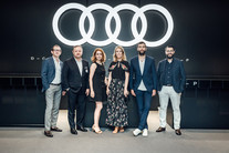 Российские звезды посетили презентацию Audi A8 в Милане