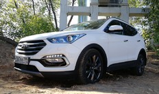 Hyundai Santa Fe: тест-драйв FashionTime.ru 