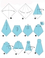 Галстук-оригами