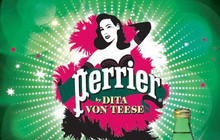Дита фон Тиз стала лицом минеральной воды Perrier