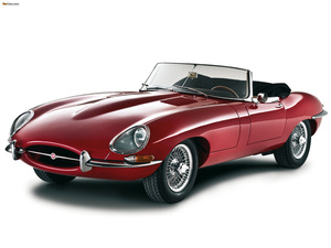 Jaguar E-Type 1961 .