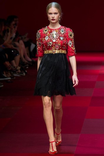 Показ Dolce & Gabbana: Неделя моды в Милане