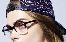 Кара Делевинь представила новую коллекцию очков Chanel