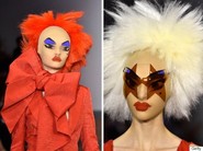 Неделя моды в Лондоне: макияж и прически