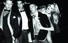 Лара Стоун в рекламной кампании Dsquared2
