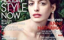 Энн Хэтэуэй появилась на обложке американского Vogue