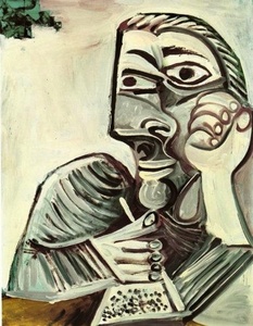 «Бюст пишущего мужчины» (Автопортрет), Пабло Пикассо