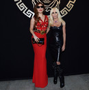 Леди Гага и Донателла Версаче на приватном ужине Versace