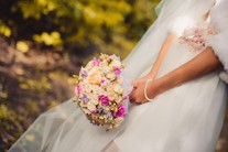 Букет невесты: интересные идеи 2015 года