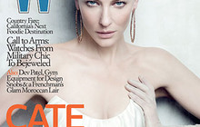 Кейт Бланшетт стала гламурной дивой для W Magazine