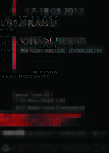  Sobranie presents British Music Invasion  Premier Lounge 