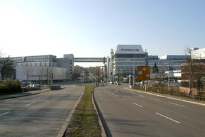 Завод Porsche в Штутгарте