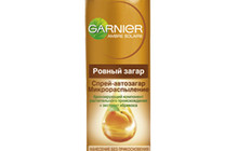 Тестируем спрей-автозагар Garnier Ambre Solaire, «Ровный загар»