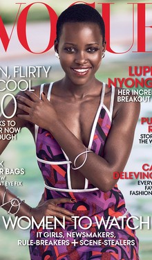 Лупита Нионго появилась на обложке Vogue