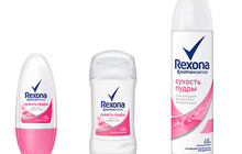 Rexona представляет новинку «Сухость пудры»