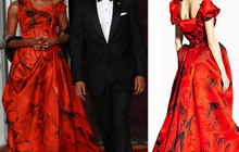 Мишель Обама надела Alexander McQueen для китайского президента