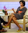 Мишель Обама в платье H&M