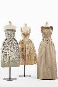 Christian Dior 1952, Balmain 1955, Balenciaga 1960