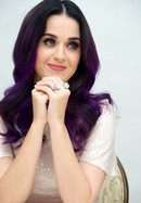 Кэти Перри с фиолетовым цветом волос