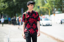 Неделя мужской моды в Милане: Street-style