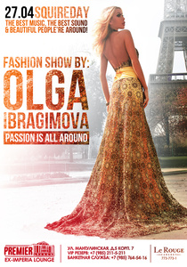 Fashion show by Olga Ibragimova  Premier lounge  